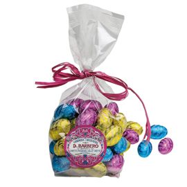 Ovetti di cioccolato al latte ripieni di creme 200gr in sacchetto Barbero
