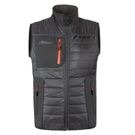 Gilet Wall taglia L grigio/arancio U-Power