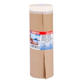 Bobinetta nastro adesivo e telo in carta 30cmx20mt Geko