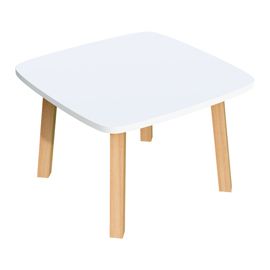 Tavolino attesa Woody bianco Paperflow