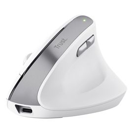 Mouse Ergonomico Bayo II wireless Bianco -Trust