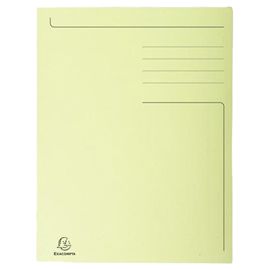 Cartella Forever 3 lembi dim. 24x32cm giallo 449005E Exacompta