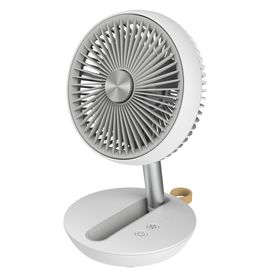 Ventilatore da tavolo Air Studio ricaricabile multiposizione grigio/bianco CFG