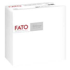 50 tovaglioli 40x40cm Airlaid bianco Fato