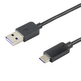 Cavo USB 2.0 100W 480Mbps con connettori A-C - 0,5mt