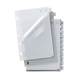 RUBRICA A-Z PER TELEX 3 e COMBI 2000 15X21CM (A5