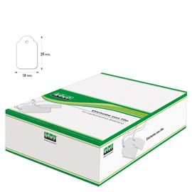 SCATOLA 1000 ETICHETTE CON FILO A389 (18X29MM
