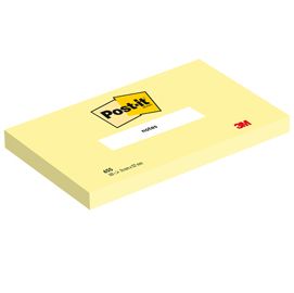 BLOCCO 100fg Post-it® Giallo Canary 76x127mm 655