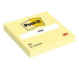 BLOCCO 100fg Post-it® Giallo Canary 76x76mm 654