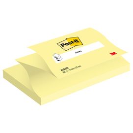 BLOCCO 100fg Post-it® Super Sticky Z-Notes R350 Giallo Canary 76x127mm