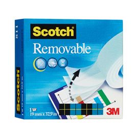 NASTRO ADESIVO Scotch® Magic 811-1933 INVISIBILE RIMOVIBILE 19MMX33MT