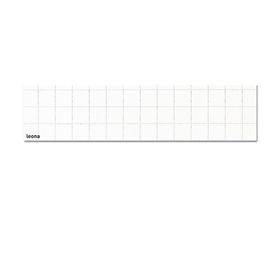 50 FOGLI CARTA LEONA 70X100 BIANCA 10MM AMBO I LATI 120GR