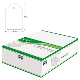 SCATOLA 500 ETICHETTE CON FILO A392 (36X53MM