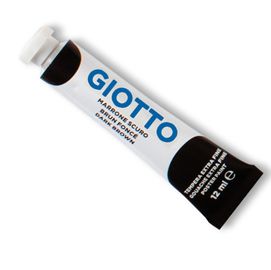 TEMPERA GIOTTO TUBO 4 (12ML MARRONE 23
