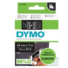 NASTRO DYMO TIPO D1 (24MMX7MT BIANCO/NERO 537210