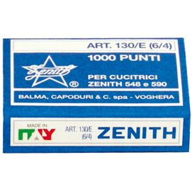SCATOLA 1000 PUNTI ZENITH 130/E S100 (6/4 IN ACCIAIO NATURALE