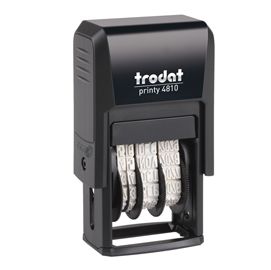 Timbro Printy Eco 4810 3,8mm DATARIO autoinchiostrante TRODAT