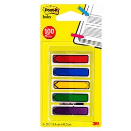 MINISET 100 Post-it® INDEX 684-4ARR1EU FORMATO FRECCIA