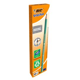 SCATOLA 12 MATITE ECOlutionsEvolution Graphite 650 HB BIC®