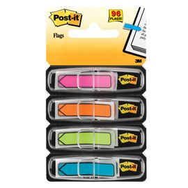 MINISET FRECCE 96 SEGNAPAGINA Post-it® INDEX 684-ARR4 IN 4 COLORI VIVACI