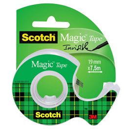 Nastro adesivo Scotch® Magic 810 19mmx7,5mt con chiocciola