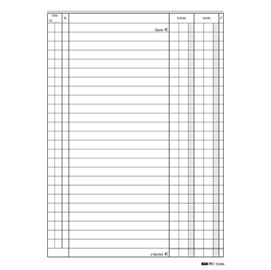 REGISTRO CASSA ENTRATE/USCITE 24X17 100PAG. E2686