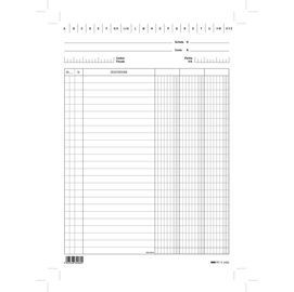 100 SCHEDE 3 COLONNE VERTICALE 24X17CM E3406 EDIPRO