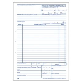 BLOCCO DDT 225X297mm 50fgx3copie (mitt-dest-vett BM