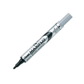 Marcatore per lavagne punta conica 4mm nero MaxiFlo Pentel