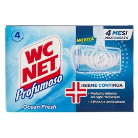 WC NET TAVOLETTA PROFUMOSO OCEAN FRESH (4X34GR