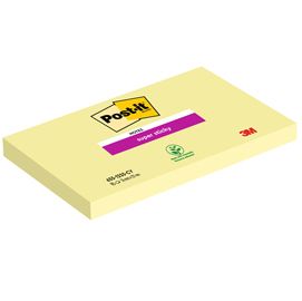 BLOCCO 90foglietti Post-it® SuperSticky Giallo Canary 76x127mm 655-12SS-CY