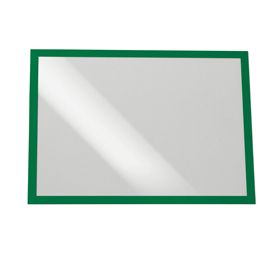 Cornice espositiva adesiva Duraframe® A3 29,7x42cm verde DURABLE