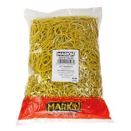 ELASTICO GOMMA GIALLO D90 SACCO DA 1KG Markin