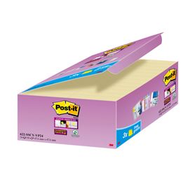 VALUE PACK 21+3 BLOCCO 90fg Post-it® Super Sticky Giallo Canary 47.6x47.6mm