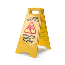CARTELLO ''Pavimento Bagnato'' 30x62cm PerfettoFactory