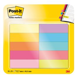 SEGNAPAGINA Post-it® 670-10AB-EU 500FG in 10COLORI INDEX 12,7x44mm in CARTA