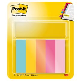 SEGNAPAGINA Post-it® 670-5JA-EU 250FG in 5COLORI INDEX 12,7x44mm in CARTA
