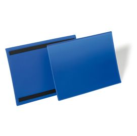 50 buste identificazione magnetiche 297x210mm (A4-ORIZ. art.1745 Blu DURABLE