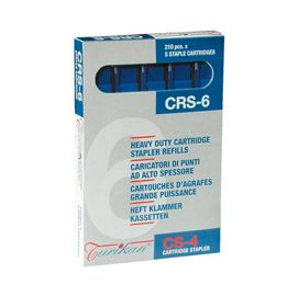 5 caricatori da 210 punti CRS-6 mm blu (fino a 25 fogli Turikan