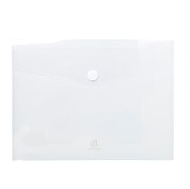 Busta a tasca con velcro in pp trasparente f.to 24x32cm per A4 Exacompta