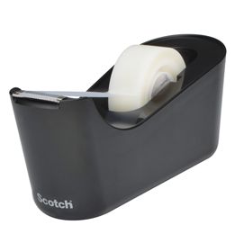 Dispenser da Tavolo C18 Nero + 1 rotolo di nastro adesivo Scotch® Magic 19x33
