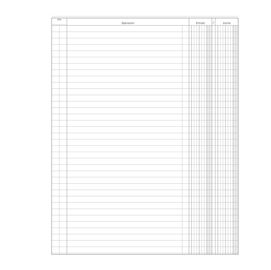 Registro Entrate-Uscite 100pag. 31x24,5cm DU135800000 Data Ufficio