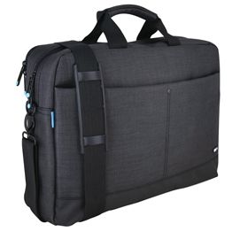 Porta notebook 17.1'' dim. 43x30,5x13cm in polyestere nero City Time