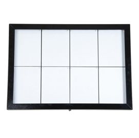 ESPOSITORE A LED 8xA4 PER ESTERNI Securit