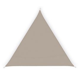 Tenda a vela ombreggiante triangolare 5m tortora