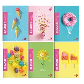 Maxiquaderno A4 36fg+2 100gr rigo di 1a SWEET Be More BM