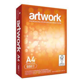 Carta da fotocopie A4 75gr 500fg Bianca Art Work (drop max 25 risme