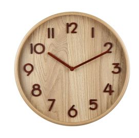 Orologio da parete D 32cm Wood