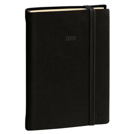 Agenda giornaliera Daily Pocket Prestige 8,5x13cm Silk nero 2026 Quo Vadis