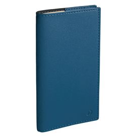 Agenda Planing Planital c/spirale 8,8x17cm Soho blu acciaio 2026 Quo Vadis